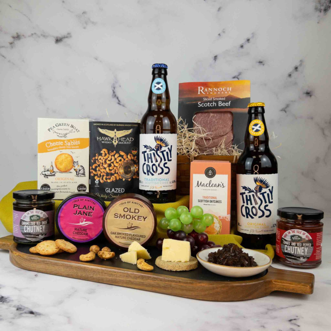 Snowdonia Hamper with Cider Scottish Food and Drink Gift Hamper